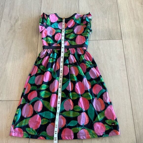 Tea Collection Guava Go-Go Pink Flutter Dress size 6 - Picture 3 of 5